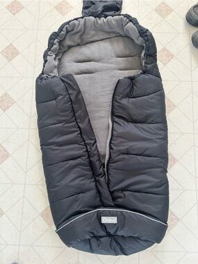 Cozy Black Baby stroller cover